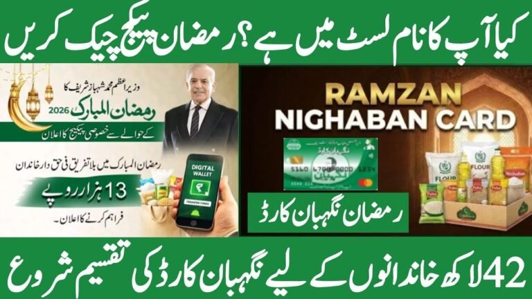 Maryam Nawaz Punjab Ramzan Package 2026