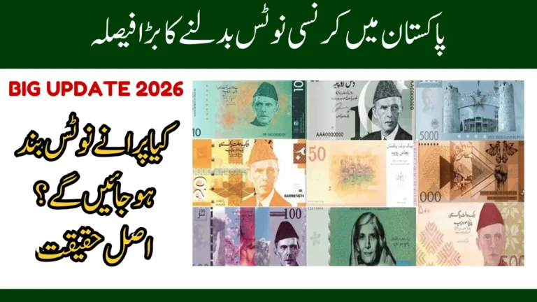 Pakistan New Currency Note Designs