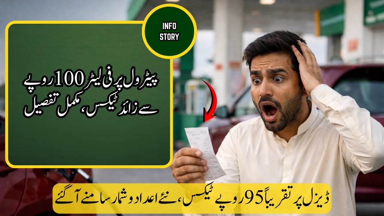 Petrol and Diesel Tax Breakdown in Pakistan