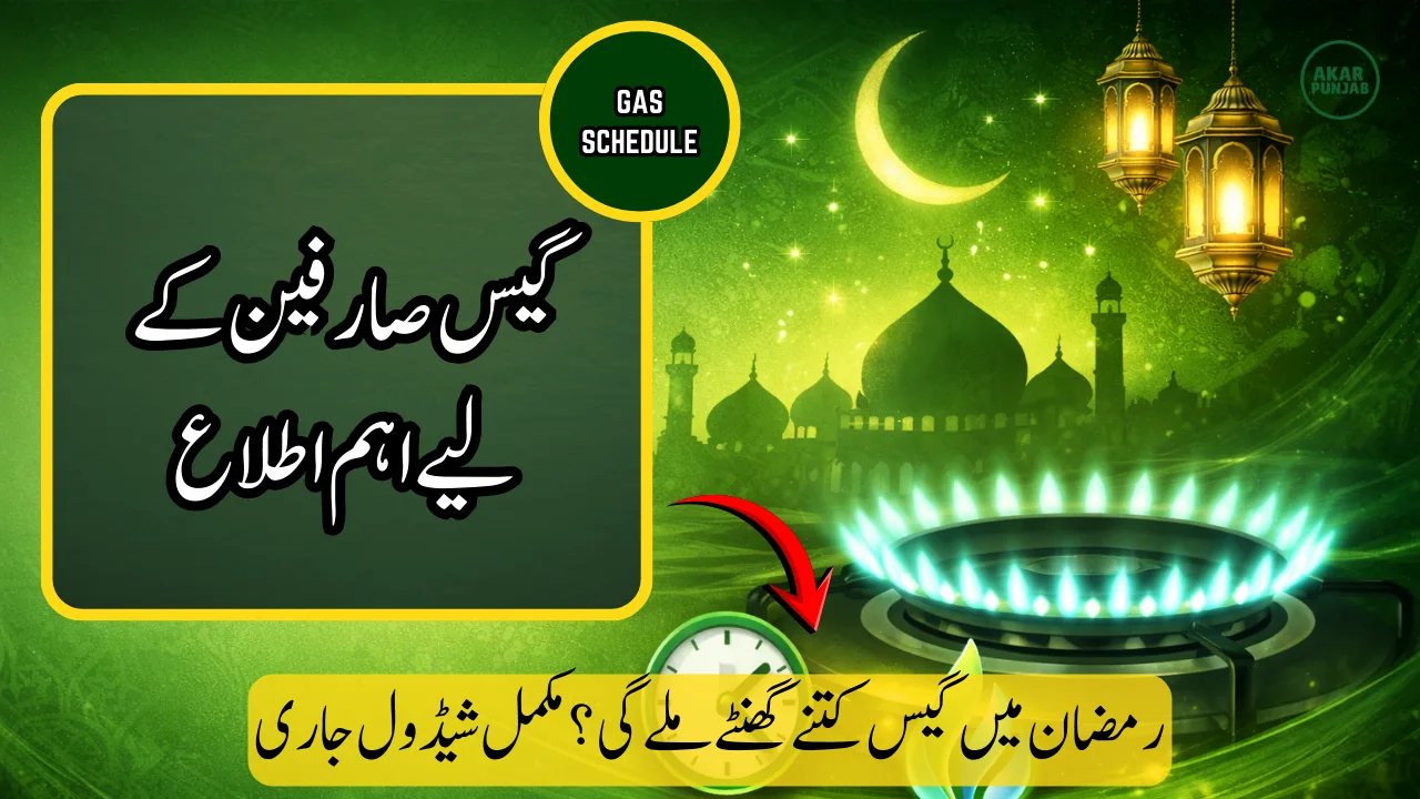 Sui Southern Gas Announces Ramadan Gas Schedule